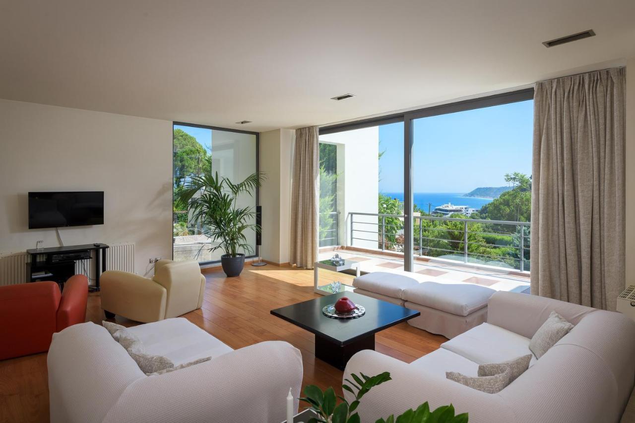 Ixian Hilltop Villa Ialysós Eksteriør bilde